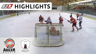 SCC Adler Berlin vs Eisbären Juniors Berlin  Regionalliga Ost  2023  HIGHLIGHTS [upl. by Adohr]