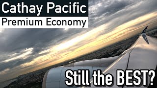 Cathay Pacific Premium Economy Best Premium Economy Flight [upl. by Kinnon]