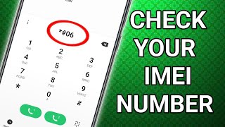 What Is An IMEI Number and How to Check your IMEI Number [upl. by Dnomso]