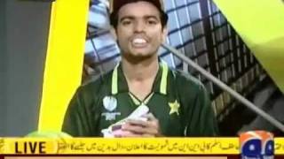 Umar Akmal funny  Banana news network [upl. by Nahgen290]