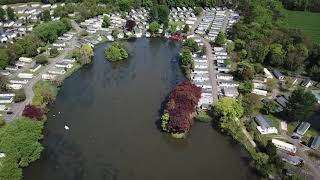 Drone footage of Haven Haggerston Castle Berwick England [upl. by Vasquez]