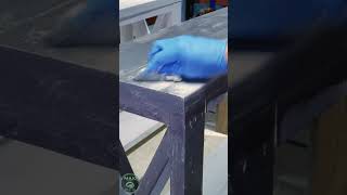 Distress Painted Furniture Technique DIY [upl. by Mungam720]