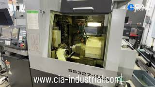 Tsugami SS327 5AX CNC Lathe SN 10159A 2015 [upl. by Naawaj]