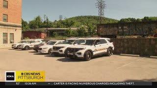 Johnstown Police cruisers getting new lights on cruisers [upl. by Julissa]