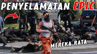 AKSI EPIC MENYELAMATKAN BOSS BESAR   GTA 5 ROLEPLAY INDONESIA [upl. by Barbara-Anne]