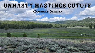 Unhasty Hastings Cutoff Donner Party site visited [upl. by Ramak]