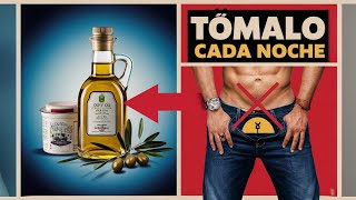 BENEFICIOS de TOMAR ACEITE DE OLIVA Antes de Dormir SEGUN LA CIENCIA [upl. by Sholes]