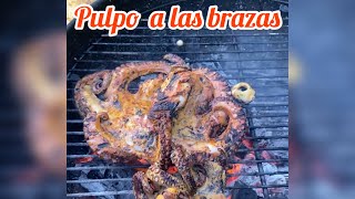 PULPO A LAS BRAZAS Y COSTILLA DE CABRERIA [upl. by Chadd440]