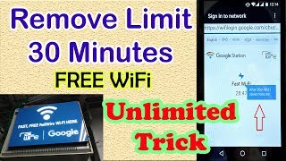 Remove 30 Minutes High Speed Limit on RailWire Wifi at Rail Stations  Som Tips [upl. by Quiteria]