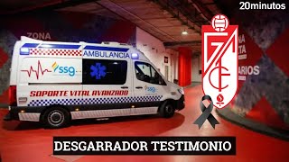 GRANADA  ATHLETIC el desgarrador testimonio de la viuda del aficionado [upl. by Manoop439]