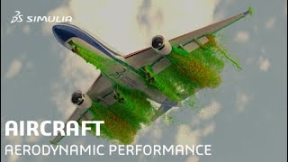 Aircraft Aerodynamic Performance  SIMULIA CFD Simulation Software [upl. by Mot]