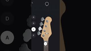 Bass guitar tuning  Guitar tuner  Tune your bass guitar 🎸 bassguitar tune guitartuner [upl. by Viridissa]