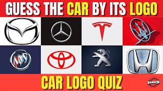 Guess the Car Logo Quiz  Can You Guess the 100 Logos🚗🚙🚓🚘 [upl. by Sylvan]