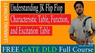 Understanding J K Flip Flop Characteristic Table Function and Excitation Table  Lesson 117 [upl. by Reynard]