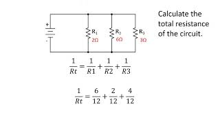 Calculating resistance in parallel [upl. by Alyos]