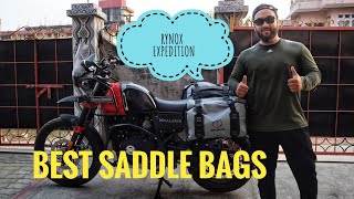 BEST SADDLE BAG  RYNOX EXPEDITION STORMPROOF SADDLE BAG  FULL DETAIL REVIEW [upl. by Pirbhai]