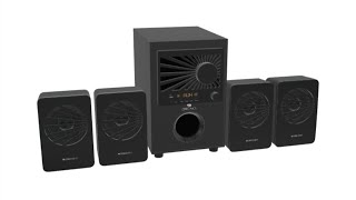 ZEBRONICS ZebSunshine 60 W Bluetooth Home Theater hometheater sound speaker 60w 4 in 1 [upl. by Akoyin]