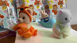 asmr  unboxing calico critters Baby Seahorse  blindbag [upl. by Procter]