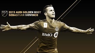 Sebastian Giovinco wins the 2015 Audi Golden Boot [upl. by Ontina]