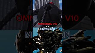 Megatron vs Omnidroid V10 transformers theincredibles shorts [upl. by Jose]