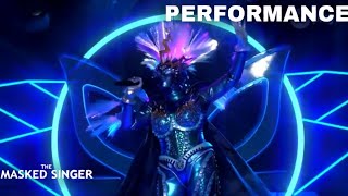 Lightning Sings quotBravequot by Sara Bareilles  The Masked Singer AU  Season 3 [upl. by Harrod]