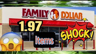 FAMILY DOLLAR 197 CLEARANCE HURRY 🏃‍♀️🏃‍♀️ [upl. by Denn]