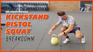 Kickstand Pistol Squat Breakdown [upl. by Ratcliffe]