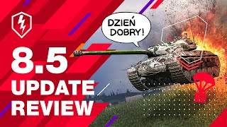 WoT Blitz Update 85 Review Balance Changes to 50 Tanks [upl. by Anwahsad]