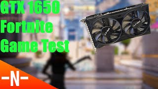 How well does the GTX 1650 run Fortnite [upl. by Allac]