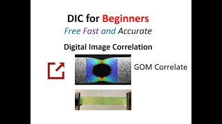 DIC for Beginners II Fast and Accurate Digital Image Correlation [upl. by Cammi]