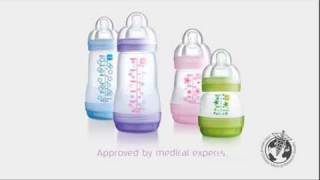 MAM AntiColic Baby Feeding Bottle  BPA Free [upl. by Trinatte]