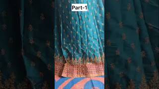 Part1 of lehenga choli stitching shorts stitching lehenga choli part1 [upl. by Rech560]