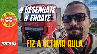 ÚLTIMA AULA DE CAMINHÃO  CE  pt 03 DESENGATE  ENGATE SEMIRREBOQUE [upl. by Arni]