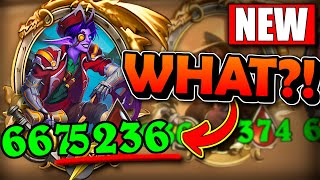 5000 HP with this NEW Pirate Strategy  Hearthstone Battlegrounds [upl. by Nedra304]