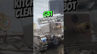 Ductwork cleaning robot pressurewashing dustremoval cleaningrobot exhaust greasecleaner rjbot [upl. by Harriman442]