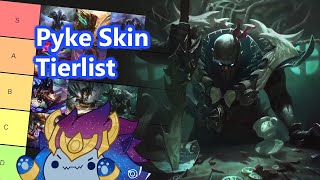 Pyke Skin Tier List  Pogmas Tier List [upl. by Anela]