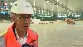 Werk aan Thialf gaat in de bouwvak gewoon door [upl. by Zins]