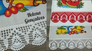 bico de crochê grande  CANHOTO 🧶helenagonçalves crochet semprecirculo croche crochê [upl. by Silrak]