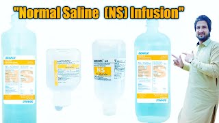 normal saline drip uses in urdunormal saline infusionns drip kis kaam aati hai [upl. by Amrak411]