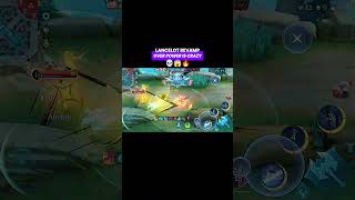 Lancelot Revamp Over power is really crazy😱😱😱 mobilelegends lancelot revamphero mlbb [upl. by Anivla]