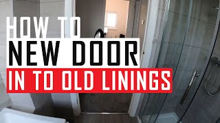 In depth Fitting a new door in old door lining [upl. by Ebneter482]