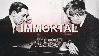 The Immortal Checkmate of 1912  The Lasker King March [upl. by Rexford]