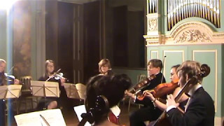 Mendelssohn String Octet op20  1st mov  Wells Cathedral School students [upl. by Scott264]