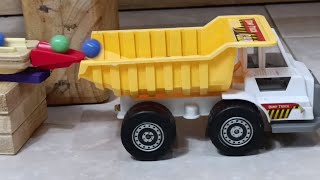 Marble Run Race ☆ HABA Slope amp Retro Makita Truck Garbage Truck Long Version 03 [upl. by Roselle]