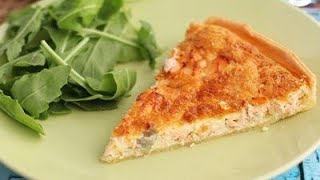 ♡♡ RECETTE DE QUICHE AU SAUMON FUMÉ ♡♡ RAPIDE ET FACILE   CUISINE ERIKA [upl. by Geno256]