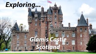 Glamis Castle  Glamis Angus Scotland a Castle with Royal Connections [upl. by Poock698]