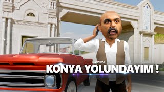 Animatrak  Konya Yolundayım Beni Aldırın  Animasyon [upl. by Kifar]