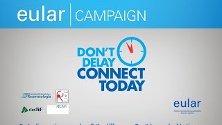 EULAR Campaign Dont Delay Connect Today launch event Madrid [upl. by Nalad]