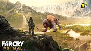 Fighting amp Taming Bloodfang Sabertooth  Far Cry Primal Gameplay 7 [upl. by Eniamahs510]