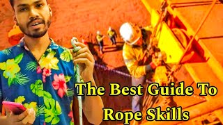 The Best Guide To Rope Skills Rope Access work Tips and tricks to get you Started [upl. by Mylor109]